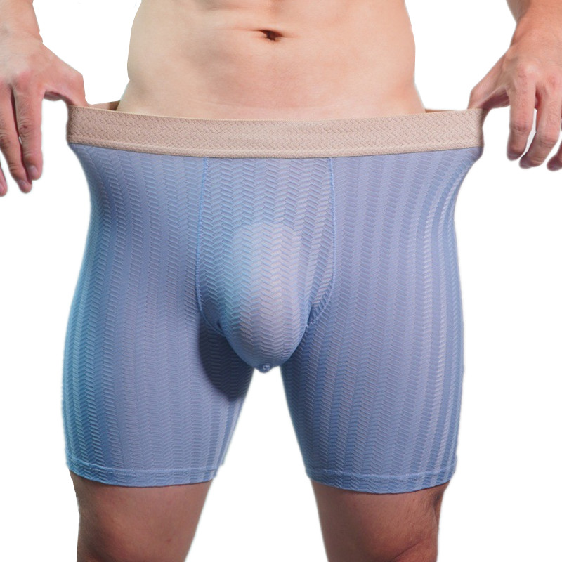 Long Leg Trunk Men - Boxer da Uomo in Nylon, Intimo