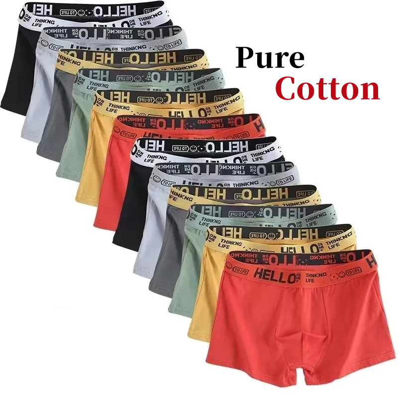 Boxer Brief Pack Cotton - 10 Pezzi/ Set di Intimo Maschile