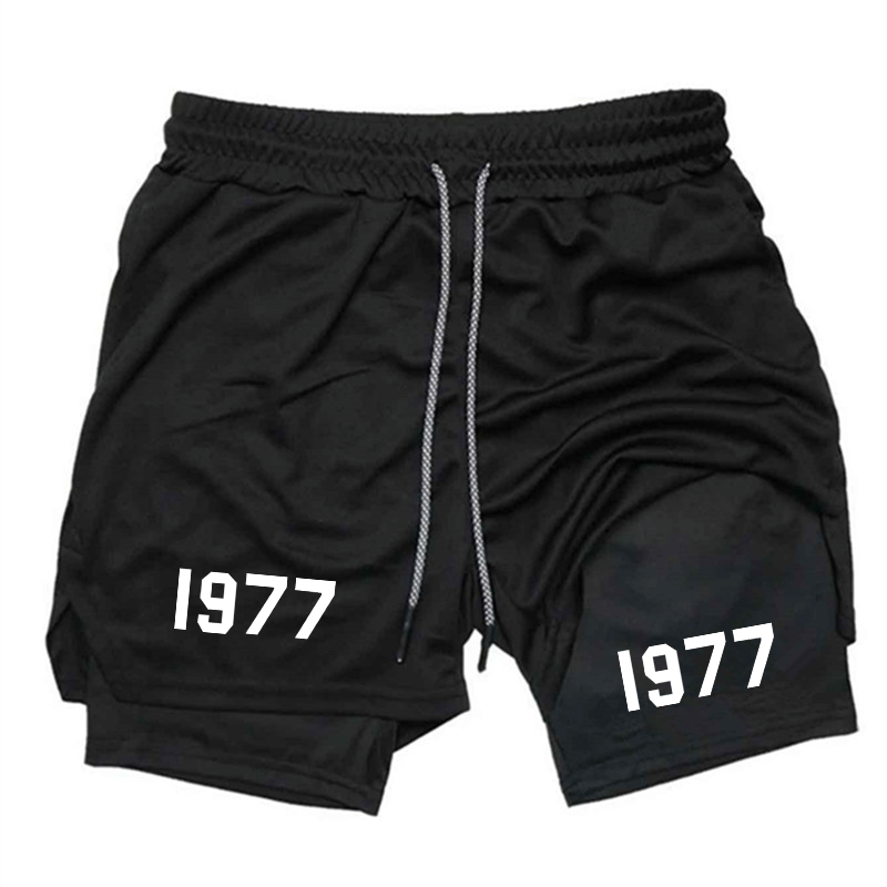 Compression Shorts Athletes - Pantaloncini Sportivi 2-in-1 da Uomo per
