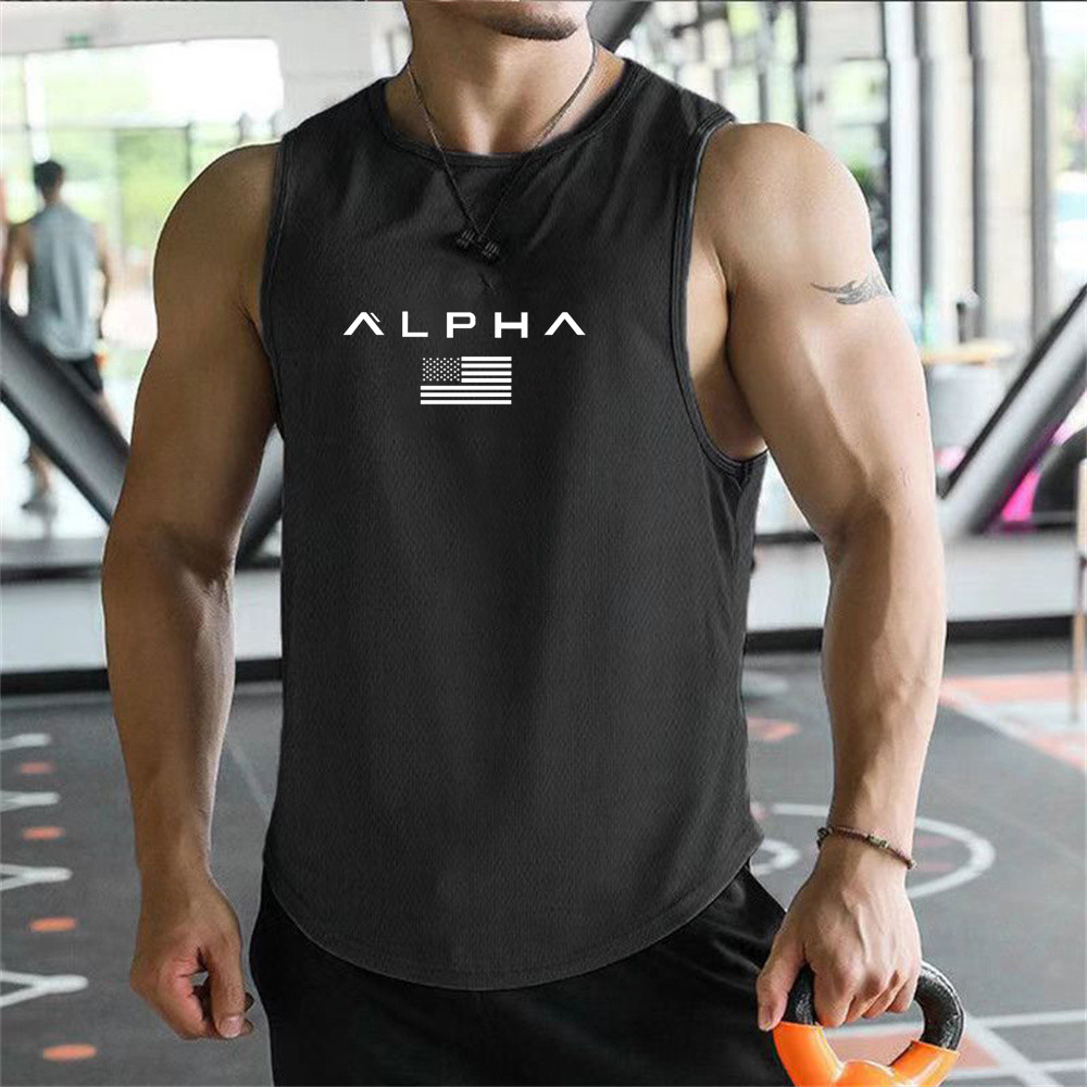 Undershirt Crew Neck - Canotta da uomo Alpha a girocollo