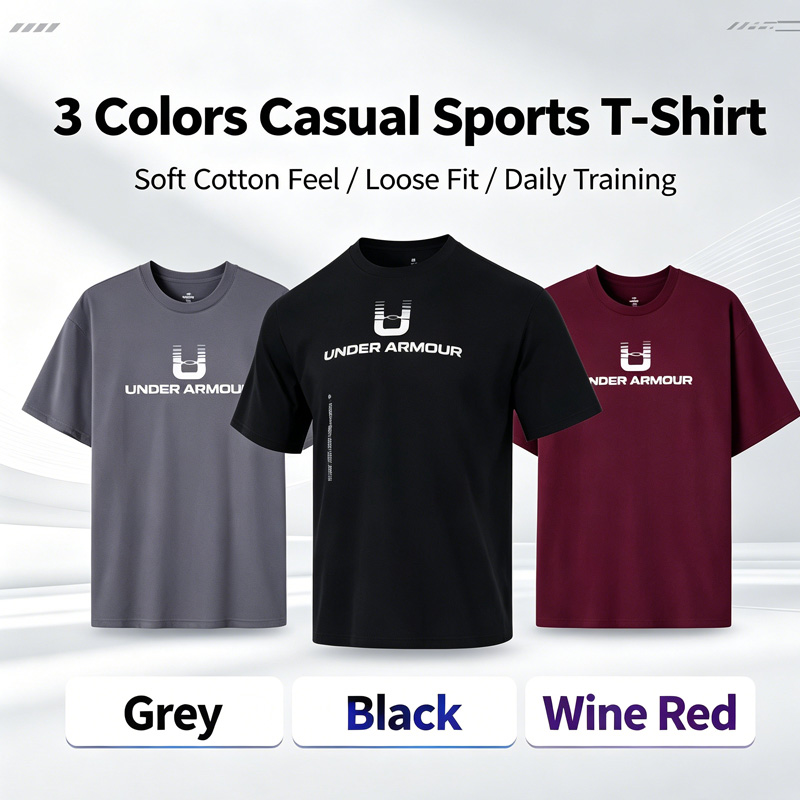 Undershirt Crew Neck - Under Armour T-shirt sportiva da uomo