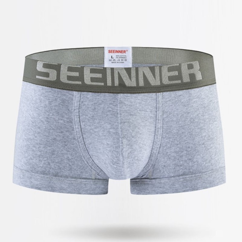 Boxer Brief Pack Cotton - Seeinner Boxer da uomo in cotone