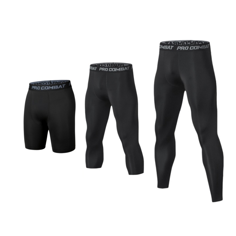 Compression Shorts Athletes - Pantaloni a Compressione da Uomo, Leggings