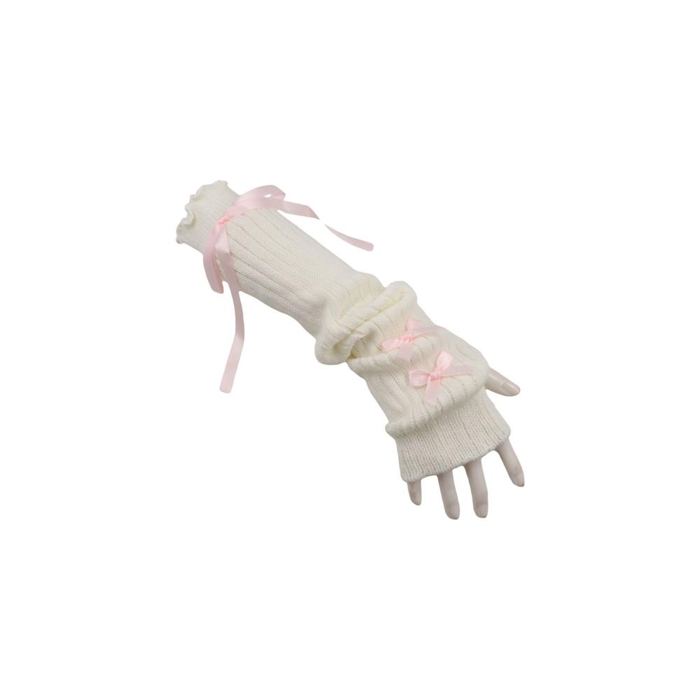 Thermal Long John - Guanti lunghi mezze dita stile balletto