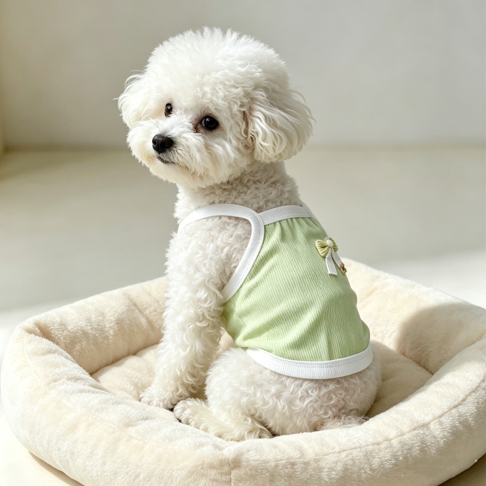 Tank Top Ribbed - Canotta per animali domestici a costine