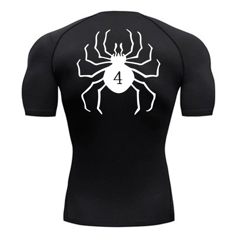 Base Layer Top - Camicie a compressione con stampa ragno