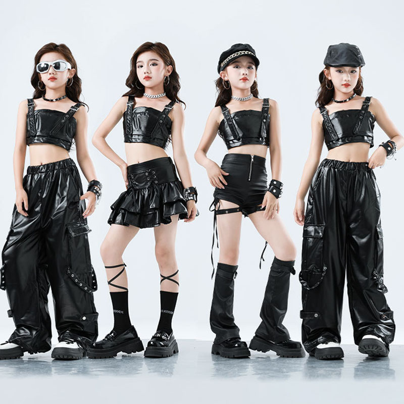 Suspender Tank Top - Abbigliamento Hip Hop Kpop per bambini