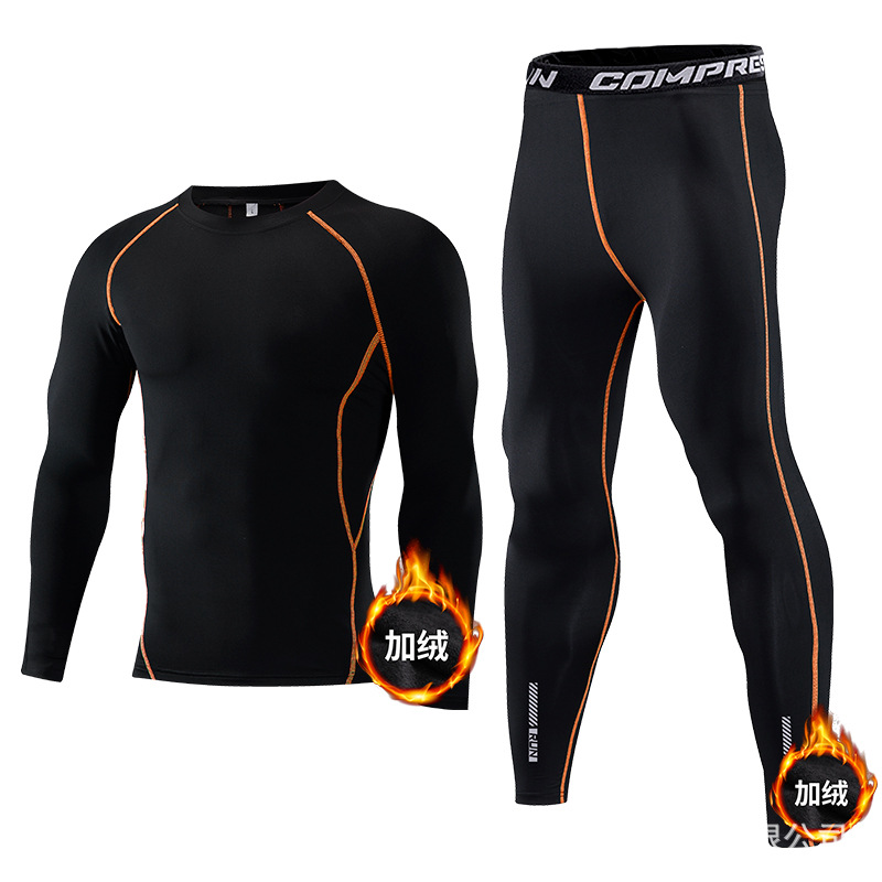 Compression Long Pant - Set Sportivi per Bambini, Abbigliamento Termico