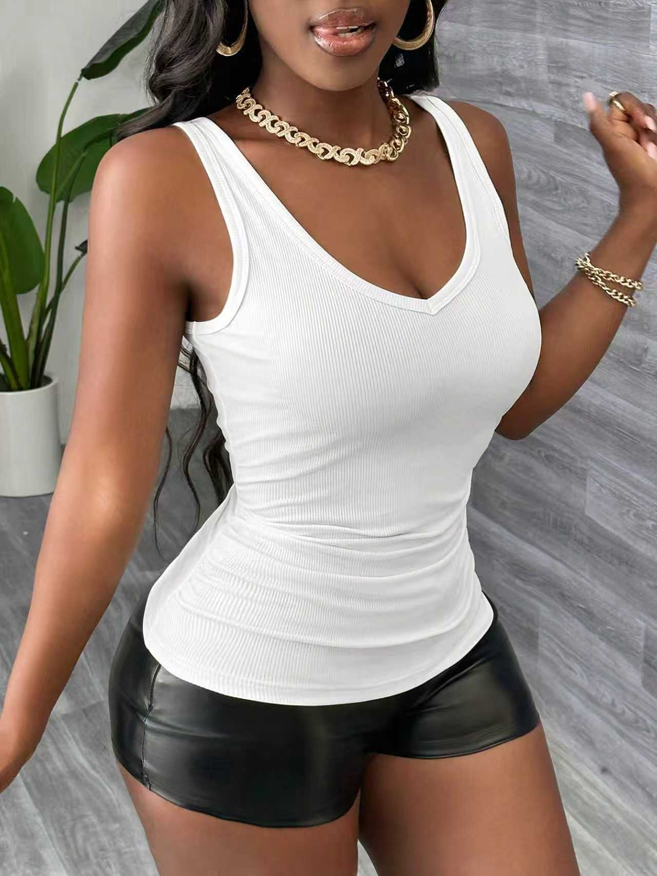 Set di 3 Pezzi Plus Size con T - Tank Top Ribbed recensione e prezzo