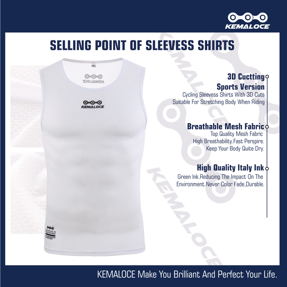 KEMALOCE Strato Base da ciclis - Sleeveless Undershirt recensione e prezzo