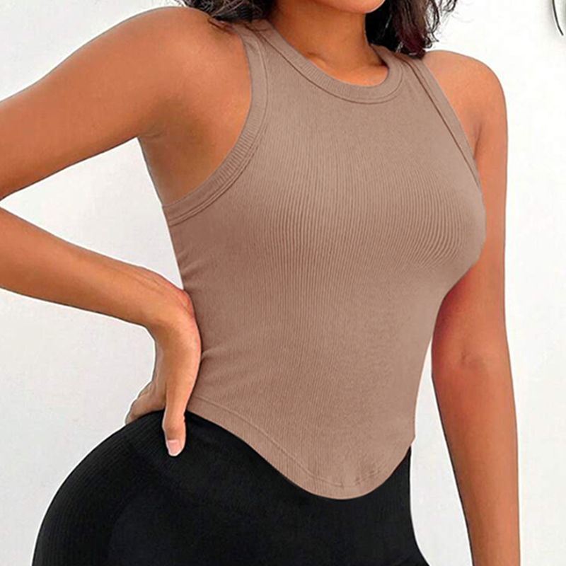 Top Corto da Donna a Costine c - Tank Top Ribbed recensione e prezzo