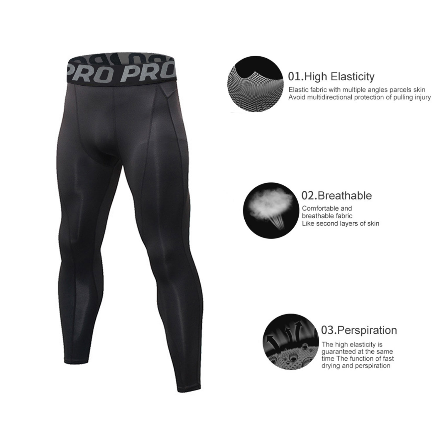 Set di compressione da allenam - Compression Long Pant recensione e prezzo