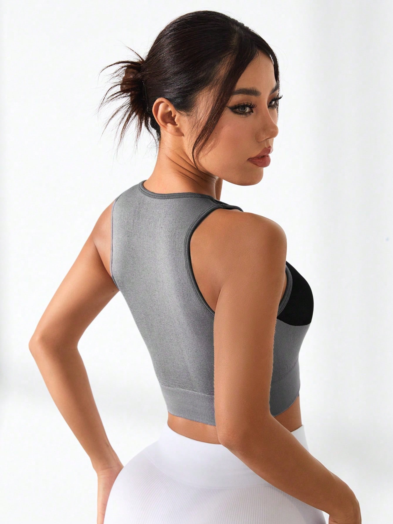 Top Corto da Donna a Blocchi d - Tank Top Ribbed recensione e prezzo