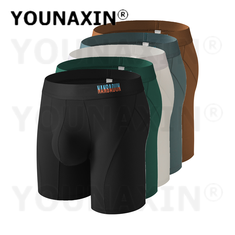 5 Pezzi Boxer da Uomo a Gamba  - Long Leg Trunk Men recensione e prezzo