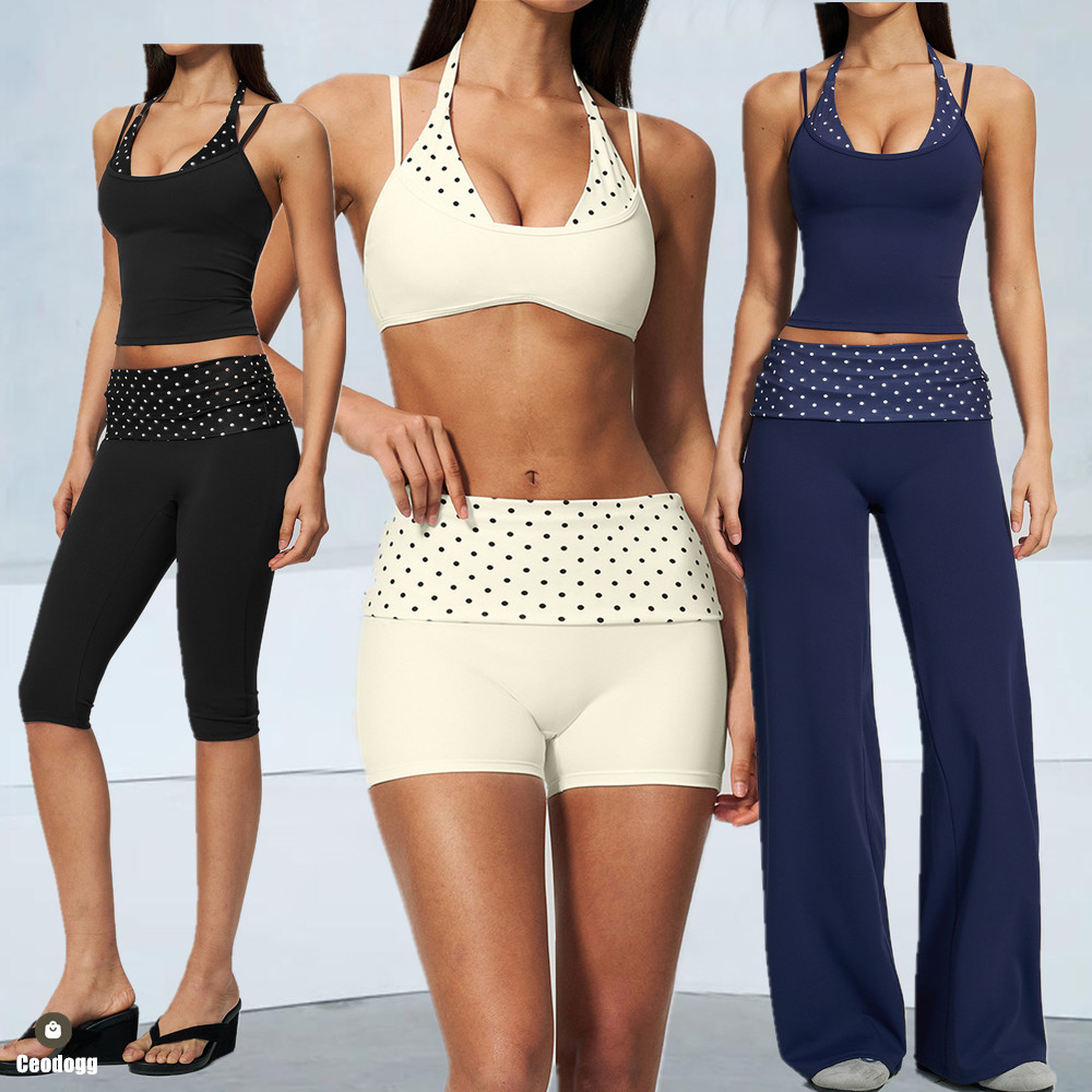 Top Sportivo da Donna a Pois c - Suspender Tank Top recensione e prezzo