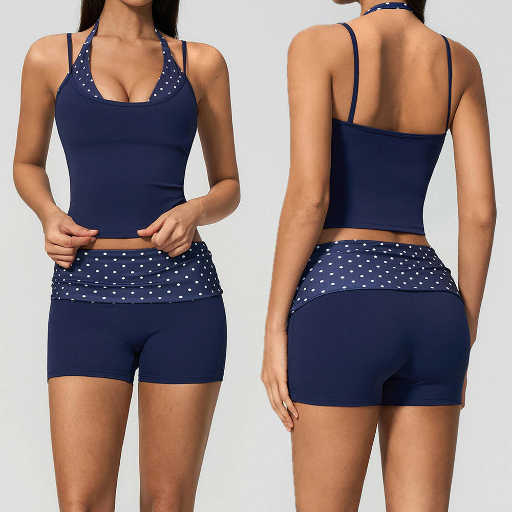 Top Sportivo da Donna a Pois c - Suspender Tank Top recensione e prezzo