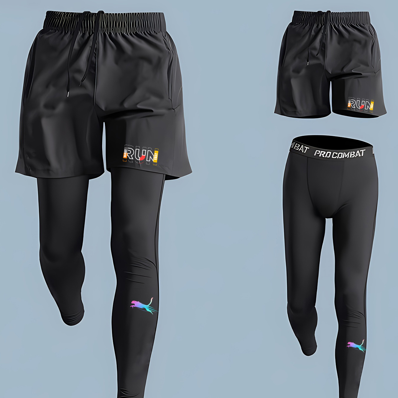 Completo Sportivo da Uomo 2 Pe - Compression Shorts Athletes recensione e prezzo