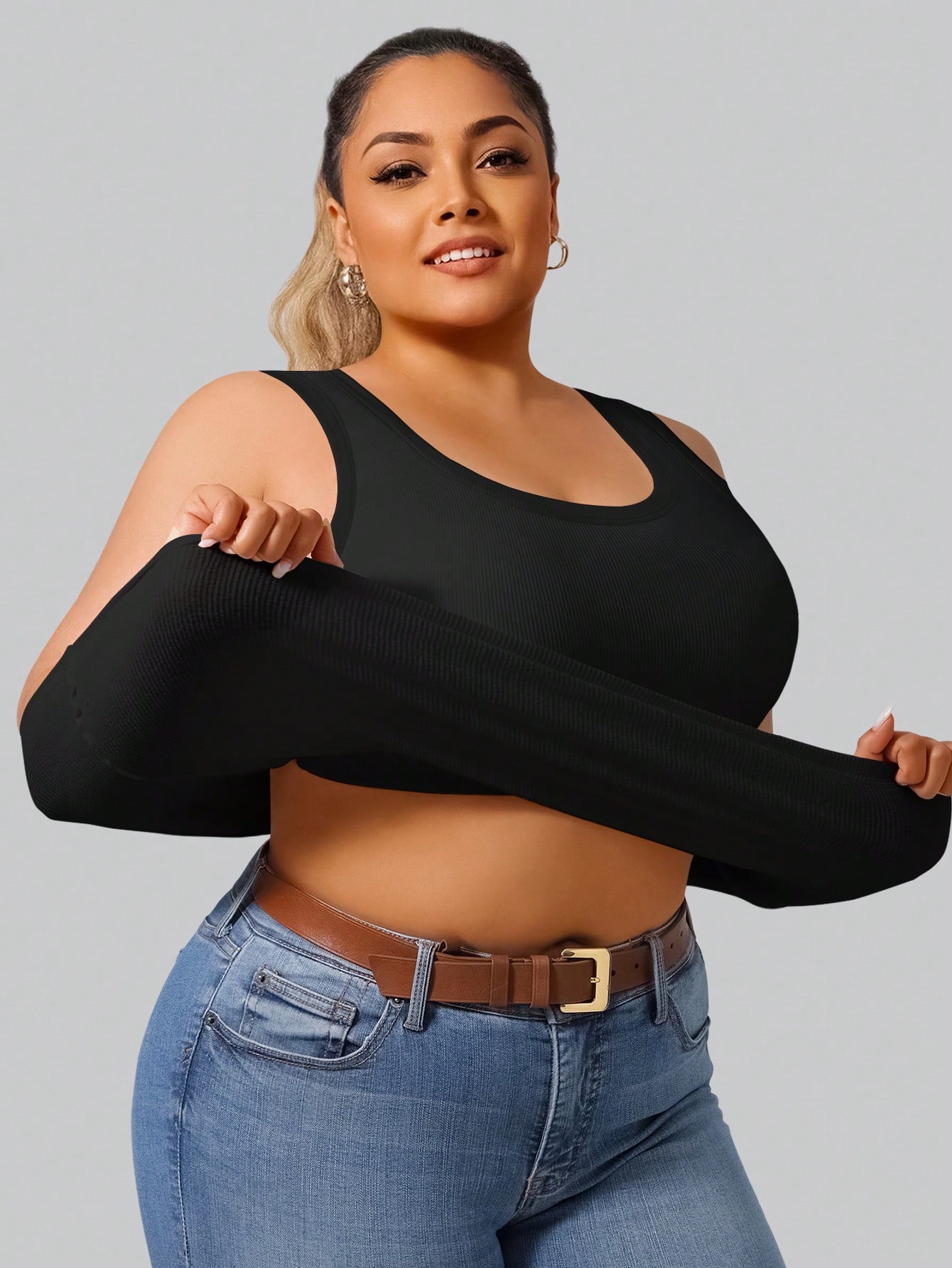 Top corto a costine elasticizz - Tank Top Ribbed recensione e prezzo