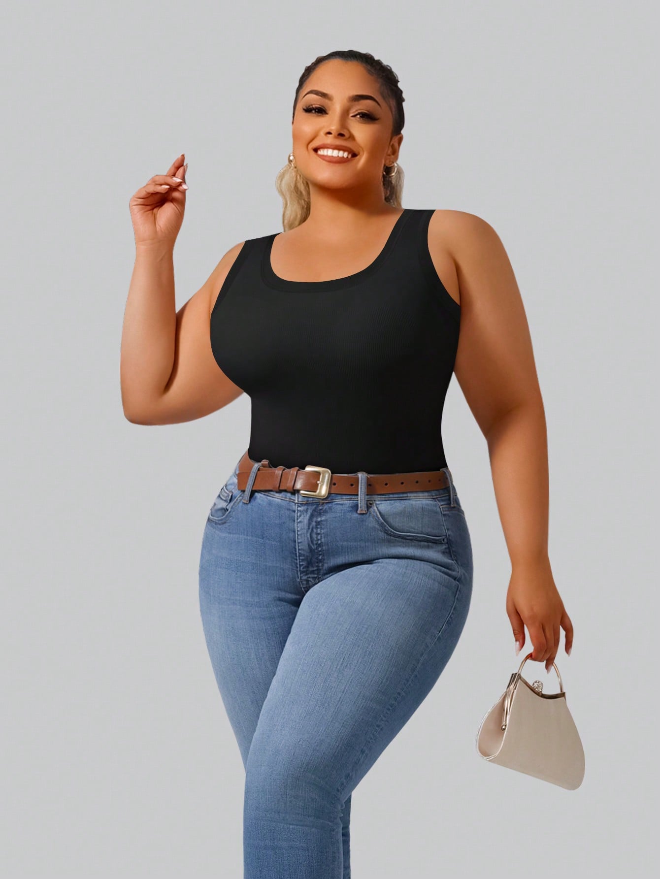 Top corto a costine elasticizz - Tank Top Ribbed recensione e prezzo